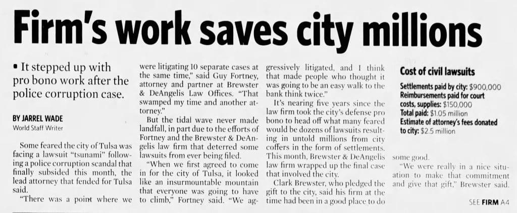 A team you can rely on Experience you can trust Tulsa World